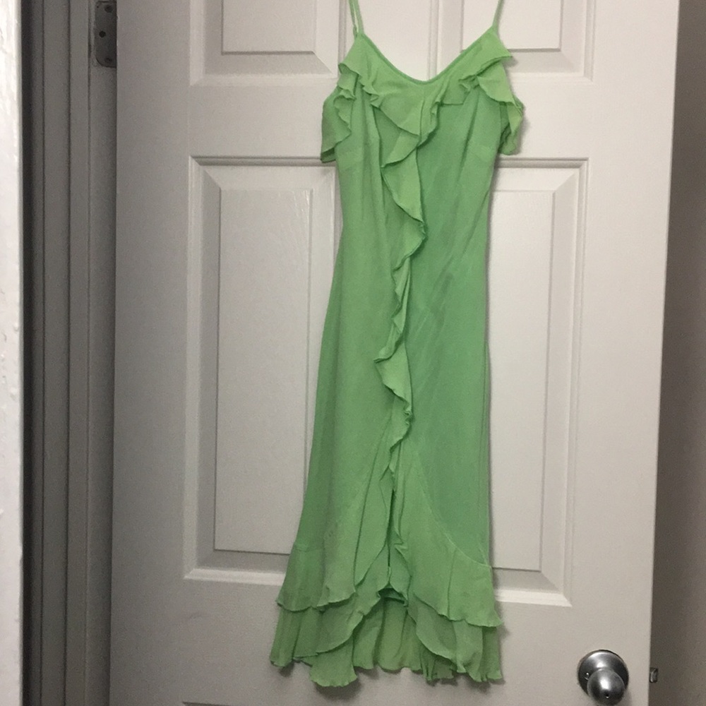 A Green Homecoming Dress